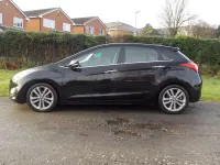 Used Hyundai i30 Premium 136 HP (100 kW) 2015 Black Hatchback
