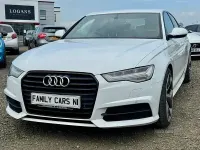 Used Audi A6 Black Edition 190 HP (139 kW) 2015 White Sedan