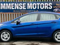 Used Ford Fiesta Zetec 75 HP (55 kW) 2013 Blue Hatchback