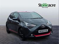 Used Toyota Aygo x-press 68 HP (50 kW) 2018 Grey Hatchback