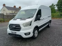 Used Ford Transit Limited 185 HP (136 kW) 2021 White Van