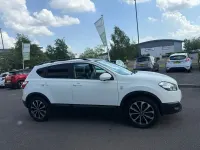 Used Nissan Qashqai 360º 110 HP (80 kW) 2013 White SUV