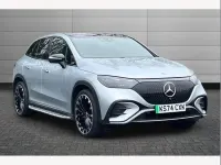 Used Mercedes EQE350 AMG line 214 kW (292 HP) 2024 Silver SUV