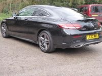 Used Mercedes C200 AMG line 2023 Black Coupe