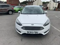 Used Ford Focus Titanium 2015 White Hatchback