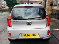 Used Kia Picanto 68 HP (50 kW) 2014 Silver Hatchback