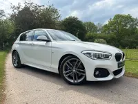 Used BMW 120 M Sport 190 HP (139 kW) 2015 White Hatchback