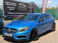 Used Mercedes A45 AMG 2015 Blue Hatchback
