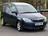 Used Skoda Roomster SE 2014 Blue MPV