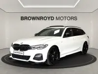 Begagnad BMW 320 M Sport 190 HK (139 kW) 2022 Vit Kombi