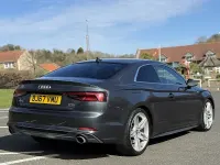 Used Audi A5 S-Line 252 HP (185 kW) 2017 Grey Coupe