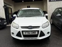 Used Ford Focus Zetec 2011 White Hatchback