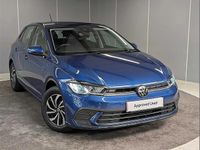 Used VW Polo Life 95 HP (69 kW) 2024 Blue Hatchback