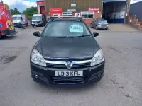 Used Vauxhall Astra Club 108 HP (79 kW) 2013 Black Van