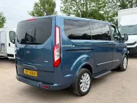 Used Ford Tourneo Custom Titanium 130 HP (95 kW) 2019 Blue Van