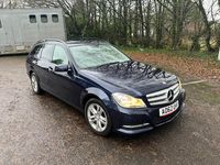 Used Mercedes C220 Executive 170 HP (125 kW) 2012 Blue Estate