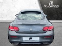 Used Mercedes C200 AMG line 184 HP (135 kW) 2018 Grey Coupe