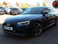 Used Audi A4 Black Edition 204 HP (150 kW) 2021 Blue Sedan