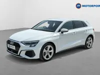 Used Audi A3 e-tron S-Line 2024 White Hatchback