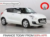 Begagnad Suzuki Swift SZ-T 111 HK (81 kW) 2019 Vit Halvkombi