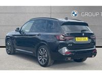 Used BMW X3 M Sport 190 HP (139 kW) 2022 Black sapphire metallic paint SUV