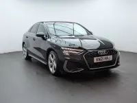 Used Audi A3 S-Line 150 HP (110 kW) 2021 Black Sedan