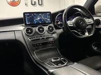 Used Mercedes C200 AMG line 198 HP (145 kW) 2018 White Coupe