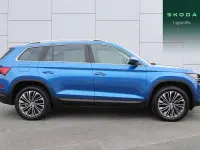 Used Skoda Kodiaq SE L Executive 150 HP (110 kW) 2023 Race blue metallic SUV