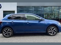 Used VW Polo Match 95 HP (69 kW) 2024 Reef blue metallic Hatchback