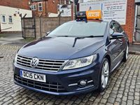 Used VW CC R-line 177 HP (130 kW) 2015 Blue Sedan