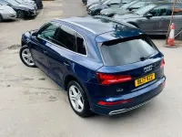 Used Audi Q5 S-Line 190 HP (139 kW) 2017 Blue SUV