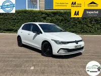 Used VW Golf VIII S 150 HP (110 kW) 2021 White Hatchback