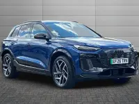 Used Audi Q6 e-tron Black Edition 183 kW (249 HP) 2026 Ascari blue SUV