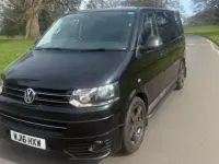 Used VW Transporter Sportline 180 HP (132 kW) 2016 Black Van