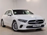Used Mercedes A200 150 HP (110 kW) 2019 White Hatchback