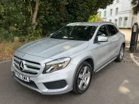 Used Mercedes GLA220 AMG line 177 HP (130 kW) 2015 Silver SUV