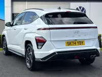 Used Hyundai Kona N Line 2024 White SUV