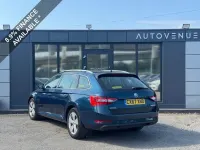 Used Skoda Superb SE 150 HP (110 kW) 2017 Blue Estate