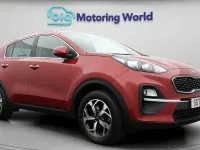 Used Kia Sportage 177 HP (130 kW) 2021 Red SUV