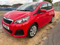 Used Peugeot 108 Active 68 HP (50 kW) 2017 Red Hatchback