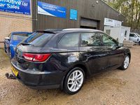 Begagnad Seat Leon Sport 150 HK (110 kW) 2014 Svart Kombi