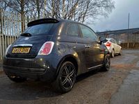 Used Fiat 500 Sport 2009 Black Hatchback