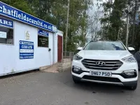 Usado Hyundai Santa Fe Premium SE 200 CV (147 kW) 2017 Blanco SUV