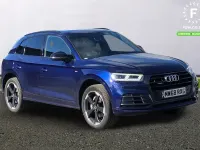 Used Audi Q5 Black Edition 2018 Blue SUV