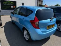 Used Nissan Note Tekna 90 HP (66 kW) 2014 Blue Hatchback