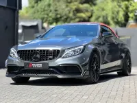 Used Mercedes C63S AMG Premium 510 HP (375 kW) 2017 Grey Cabriolet
