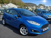 Used Ford Fiesta Zetec 82 HP (60 kW) 2017 Blue Hatchback