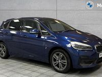 Used BMW 225 Active Tourer Sport Line 221 HP (162 kW) 2018 Blue MPV