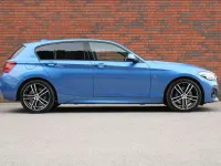 Used BMW 118 Efficient Dynamics 150 HP (110 kW) 2018 Blue Hatchback