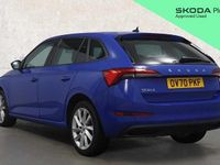 Used Skoda Scala SE L 147 HP (108 kW) 2020 Blue Hatchback
